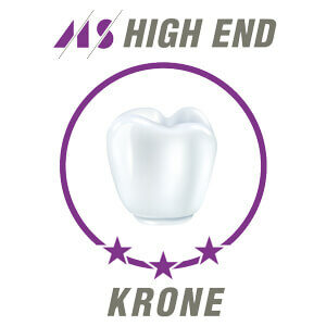 MS Dental - Dentaltechnik - Icon Krone High End